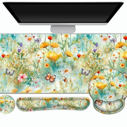 Gaming Mouse Pad, Large Desk Mat, Cute Desk Pad Pr