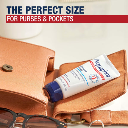 Aquaphor Healing Ointment - Protectant for Cracked Skin - Hands, Heels, Elbows, Lips, 1.75 oz, 3 Pack