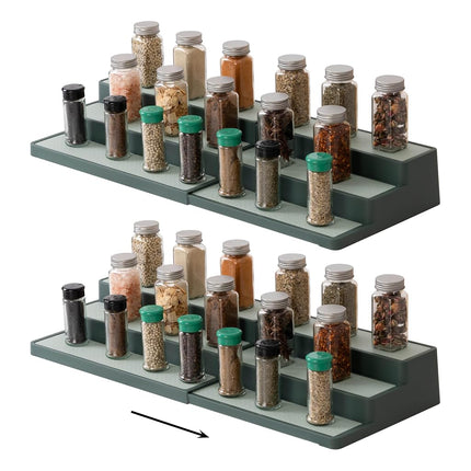 SIMPLEMADE 3-Tier Spice Rack Organizer - Versatile