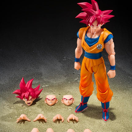 Tamashii Nations Figuarts Dragon Ball Super - Super Saiyan GOD Son Goku (GOD Aura)