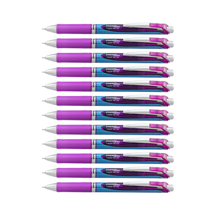 Pentel EnerGel Xm BLN75 0.5mm Violet (Pack of 12)