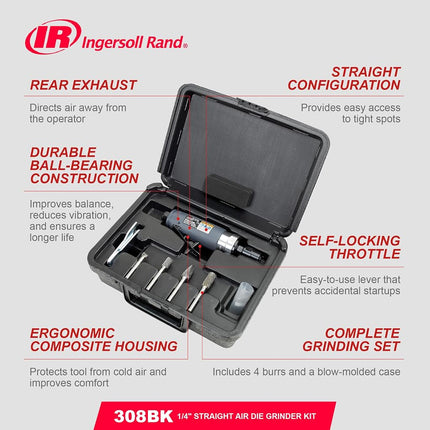 Ingersoll Rand 308BK Air Die Grinder Kit by Ingersoll Rand