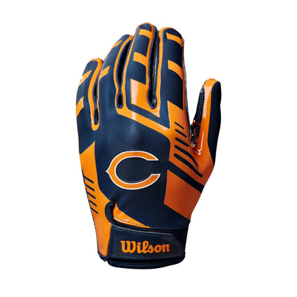 Wilson NFL Stretch Fit Football Gloves - Adult, Ch