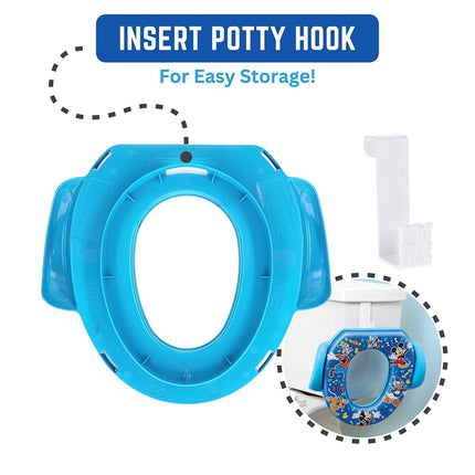 Disney Princess "Loving Life" 2 Piece Essential Potty Training Set - Soft Cushion