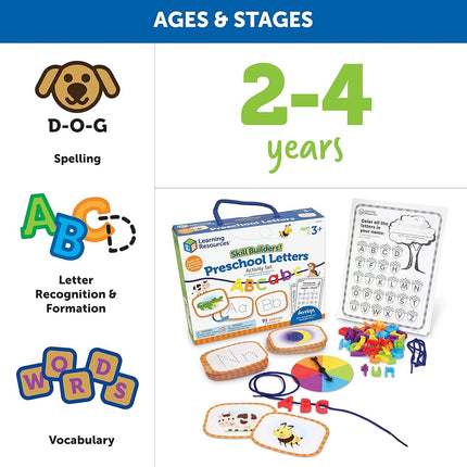 Learning Resources Skill Builders! Preschool Letters