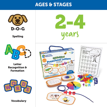Learning Resources Skill Builders! Maternelle Lettres