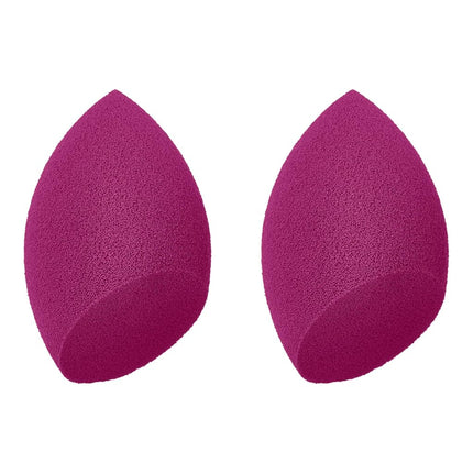 e.l.f. Total Face Sponge Duo, Plush, Multi-Sided & Latex-Free Makeup Sponges For Easy Blending Of Concealer, Highlighter & more, Vegan & Cruelty-Free