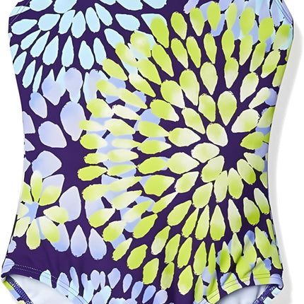 Kanu Surf Girls' Daisy Beach Sport 1-Piece Swimsui