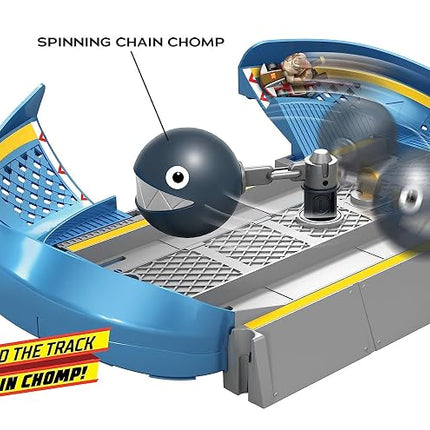 Hot Wheels Mario kart Chain Chomp Track Playset