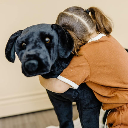 Melissa & Doug Black Lab - Plush