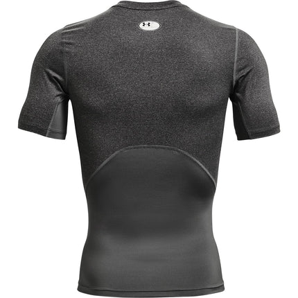 Under Armour Mens UA HG Armour Comp SS, short-sleeved sports t-shirt for men, comfortable and lightweight gym clothes for workouts