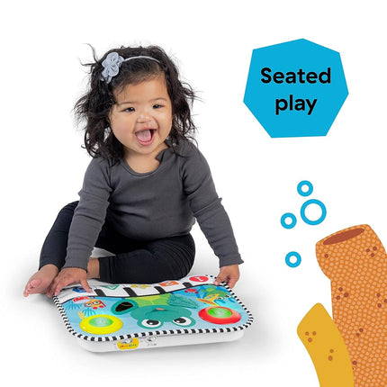 Baby Einstein Ocean Explorers Neptune's Kick & Explore Musical Kick Pad & Crib Toy, for Ages 0 Months and up