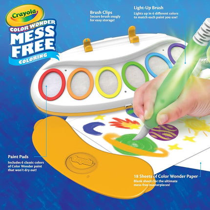 CRAYOLA Color Wonder Mess-Free Magic Light Brush