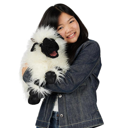 Folkmanis Valais Blacknose Sheep Hand Puppet