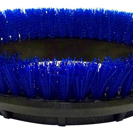 BISSELL BigGreen Commercial 237.058BG Scrub Brush, 020" Bristle Diameter Crimped Polypropylene for BGEM9000 Easy Motion Floor Machine, 12", Blue