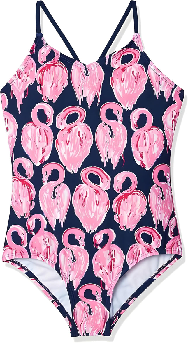 Kanu Surf Girls' Daisy Beach Sport 1-Piece Swimsui
