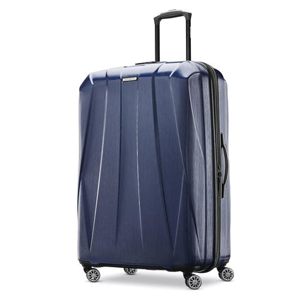Samsonite Unisex-Adult Centric 2 Hardside Expandable Luggage with Spinners, True Navy, Checked-Large 28-Inch, Centric 2 Hardside Expandable Luggage with Spinners
