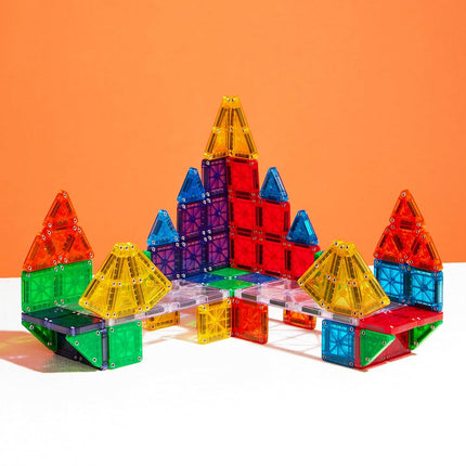 MAGNA-TILES microMAGS Magnetic Tiles 70 Piece Building Set – Mini Magnetic Construction Toys, Travel Magnetic Tiles, STEM Learning Toy, Educational Building Blocks for Kids Ages 3+
