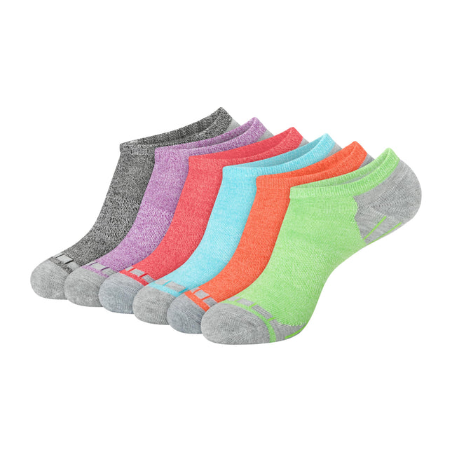 Hanes Womens Cool Comfort Sport 6-Pack No Show Soc