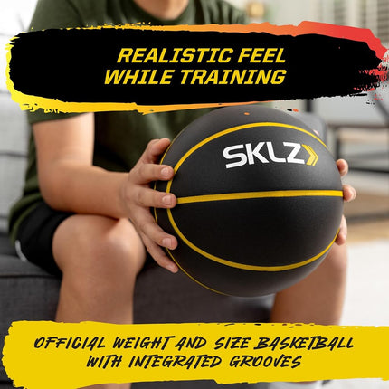 SKLZ Bashhhketball Pro Silent Size 7 Foam 29.5 Inch Indoor Training Ball