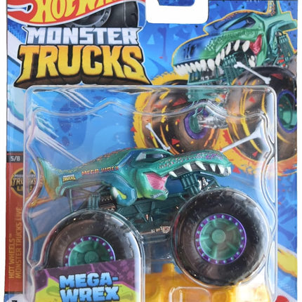 Hot Wheels Monster Trucks Mega Wrex, 2023 Connect 