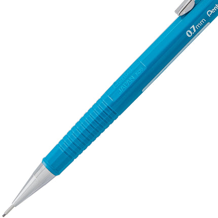Pentel Sharp Automatic Pencil, 0.7mm, Blue Barrels, 2 Pack (P207BP2-K6)