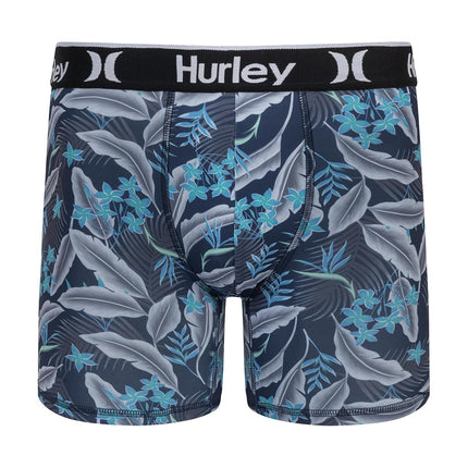 Hurley mens 5 Pack Stretch Boxer Briefs, Ehukai Combo, L