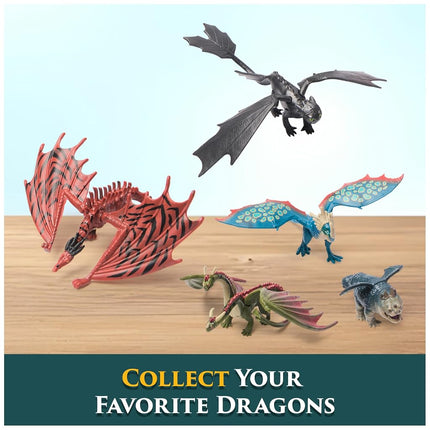 Dreamworks Dragons How to Train Your Dragon, 5-Pack Dragon Catcher Set with Hiccup’s Mangler Net Launcher, Kids Toys for Boys & Girls Ages 4 and up