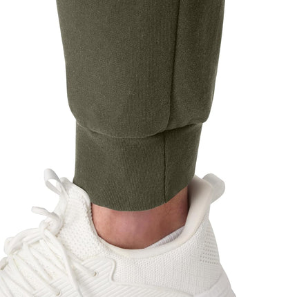 Hanes EcoSmart Jogger Sweatpants, Men's Midweight Fleece Lounge Pants, 30.5", Fatigue Green, X-Large