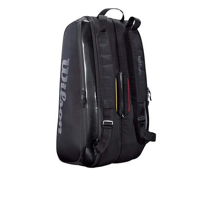 WILSON WR8010601001 Super Tour 9 Pack Pro Staff Black