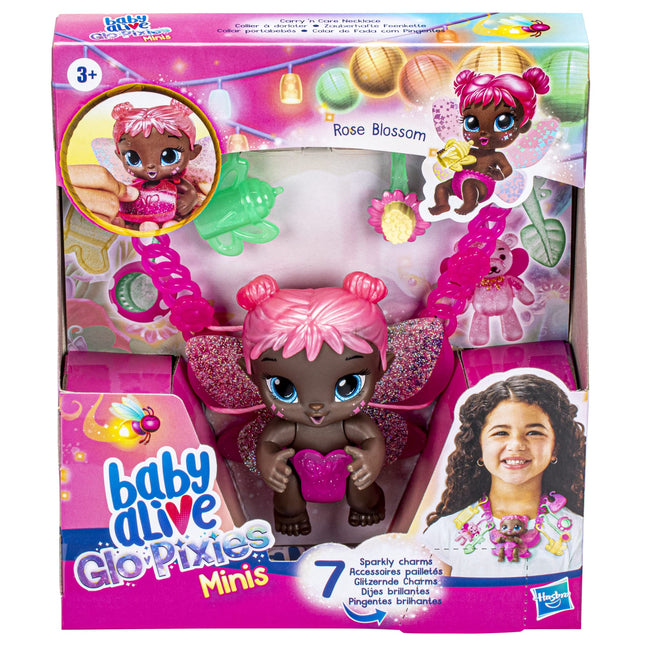 Baby Alive BA Collar Lleva y Cuida Rosa Floral