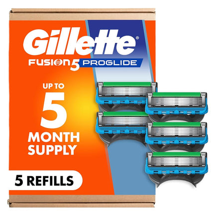 Gillette Fusion5 ProGlide Razor Blade Refills for 