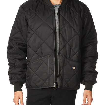 Dickies 61242 Men's Diamond Quilted Jacket Black S
