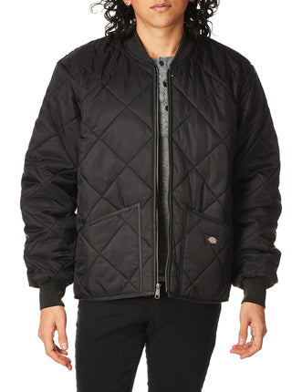 Dickies 61242 Men's Diamond Quilted Jacket Black S