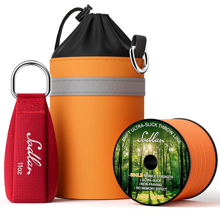 Arborist Throw Line Kit - Ultra Slick 166ft Polyes