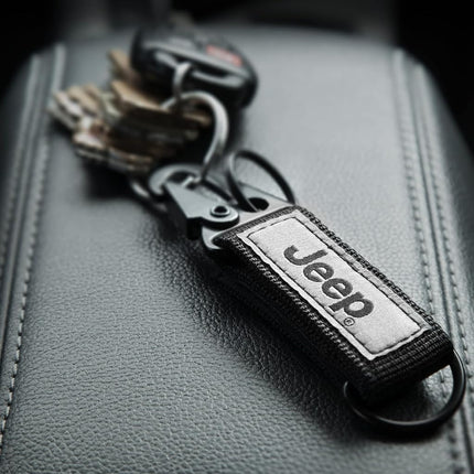 Plasticolor Jeep Strap Key Chain, Key Ring, Multicolor, Standard