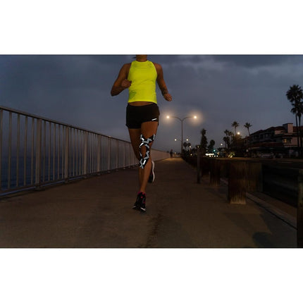 RockTape RockFlash Reflective Kinesiology Tape, Sport-Optimized