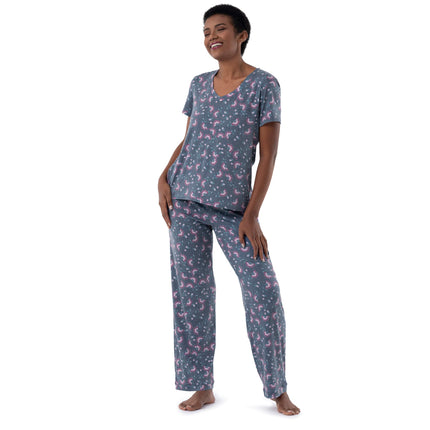 Fruit of the Loom Women's Short Sleeve Tee and Pan