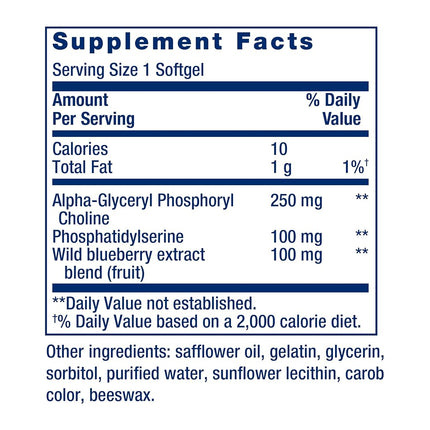 Life Extension Cognitex Basics 30 Softgels