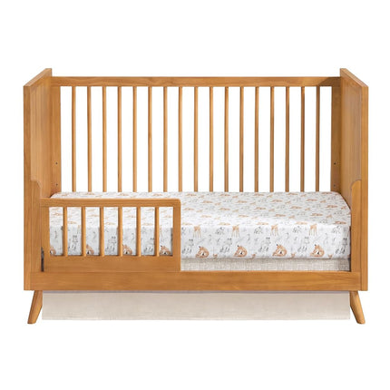 Oxford Baby Dawson Crib to Toddler Bed Guard Rail Conversion Kit, Honey Brown, Green Guard Gold Certified