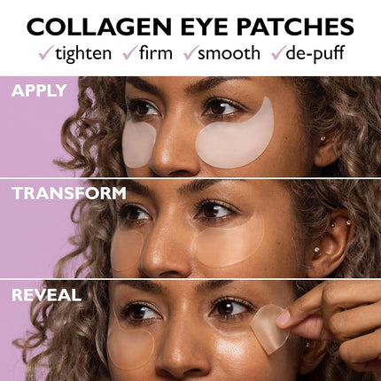 Peter Thomas Roth | Instant FIRMx® Collagen Tightening Eye Patches | Eye Patches For Firming Under-Eye Bags & Wrinkles | Eye Masks For Puffiness