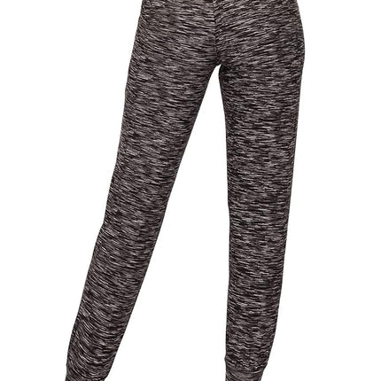 ALWAYS Women's Casual Jogger Pants - Buttery Super Soft Stretch Comfy Athletic Sweatpants with Pockets, Pjog128 / Space Dye Black, XXL