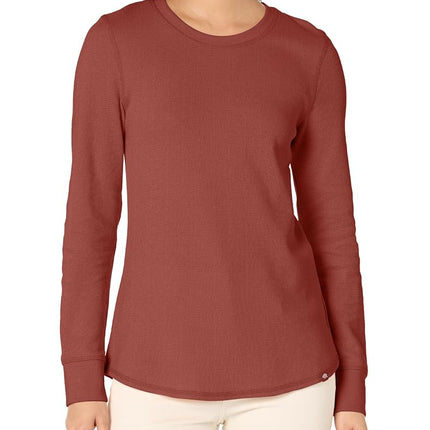 Dickies Women's Crew Ls, Red, XXS