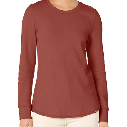 Dickies Women's Crew Ls, Red, XXS