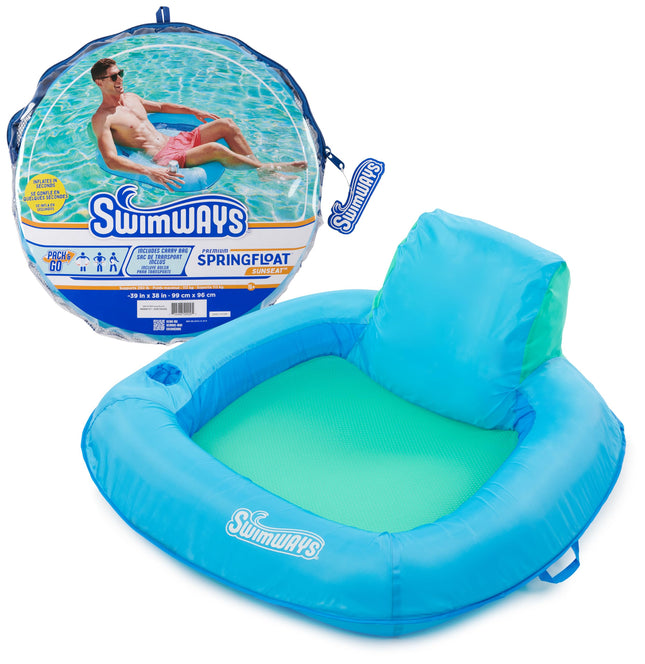 SwimWays PREM Sunseat SkyBlue