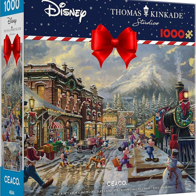 Ceaco - Thomas Kinkade - Holiday - Candy Cane Express - 1000 Piece Jigsaw Puzzle