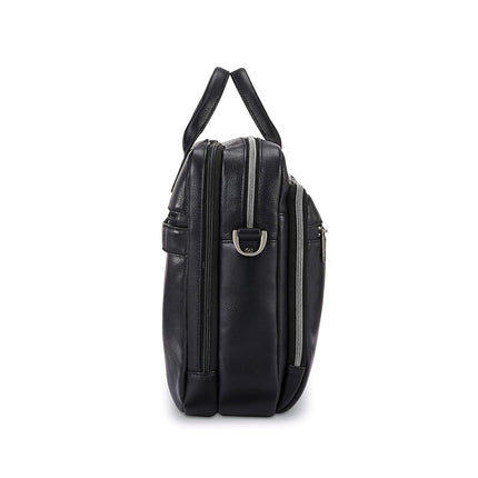 Porte-documents Samsonite Classic en cuir, noir, taille unique