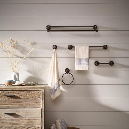 Moen DN3686ORB Inspirations Towel Ring (Oil Rubbed Bronze)