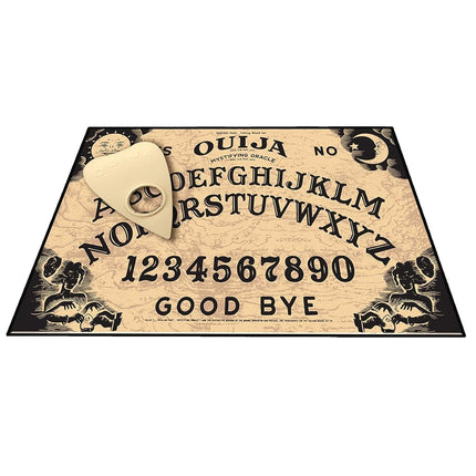 Winning Moves Classic Ouija with 1990s Artwork Games, Thick Wood Premium Quality Talking Spirit Board, for 2 or More Players, Ages 8 and Up (1175)