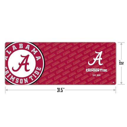 YouTheFan NCAA Alabama Crimson Tide Logo Series Desk Pad SMU